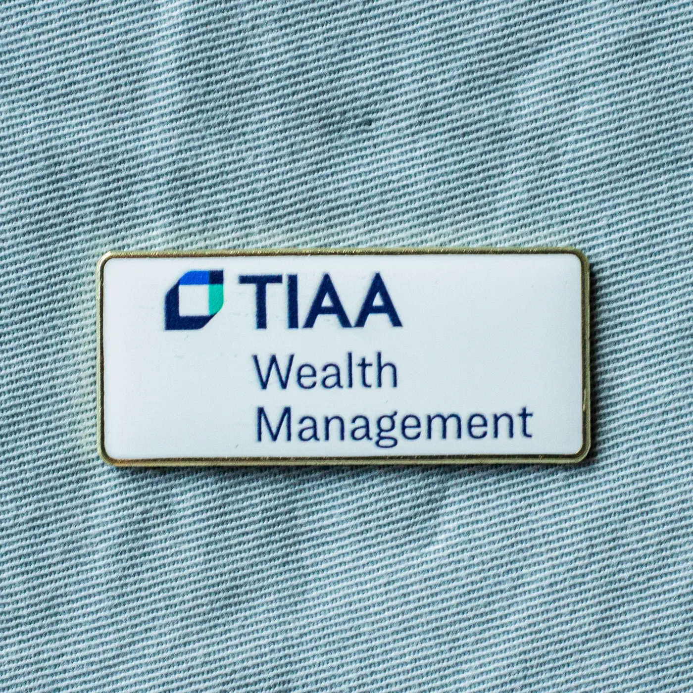 Ausweis „TIAA Wealth Management”